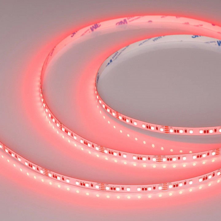 Лента светодиодная arlight a120 rgb 24v 8mm 12 w/m ip20-ip67 042905