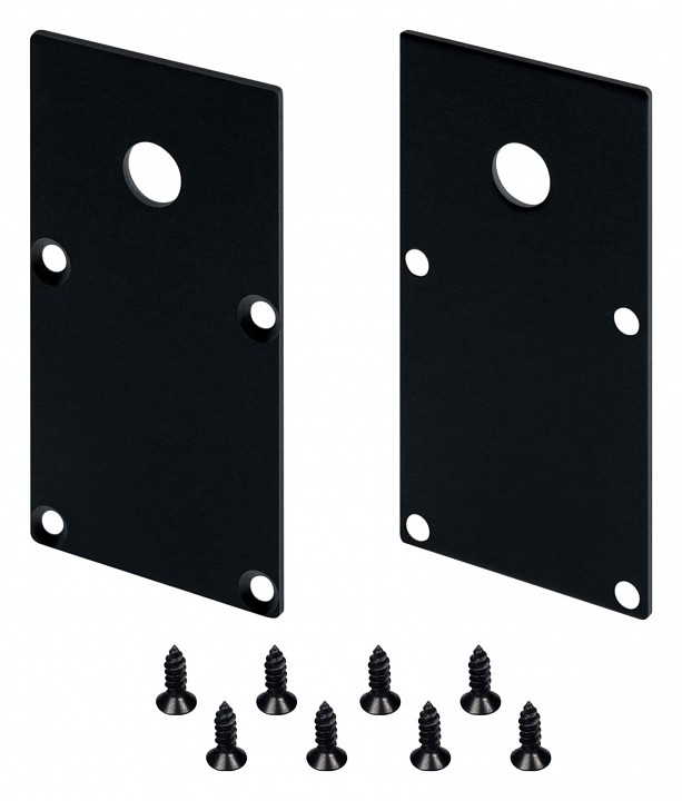 Набор заглушек для профиля с отверстием arlight sl-line 042915