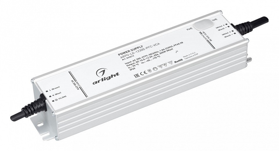 Блок питания с проводом arlight arpv-lg 043212