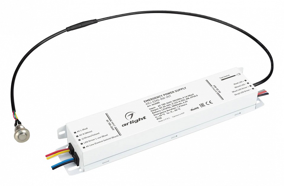 Блок питания аварийного освещения arlight arj 043585