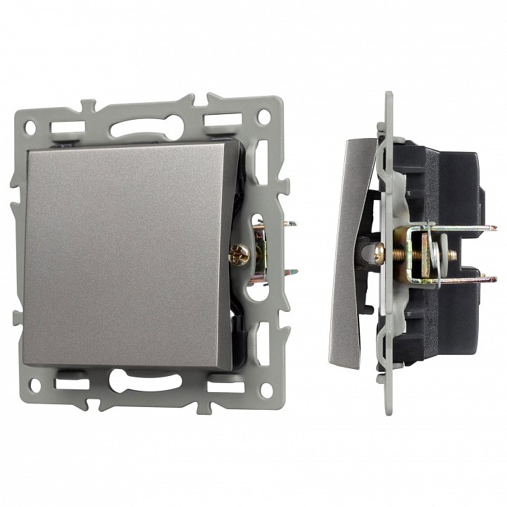 Выключатель проходной одноклавишный arlight swt 043716