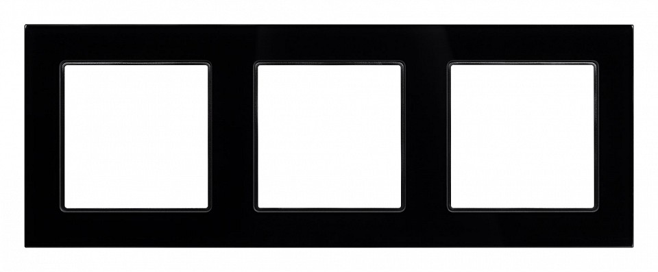 Рамка на 3 поста arlight frm 043800