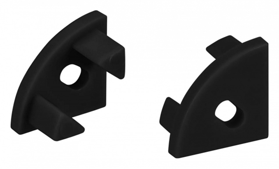 Набор заглушек для профиля с отверстием arlight sl-kant 044090