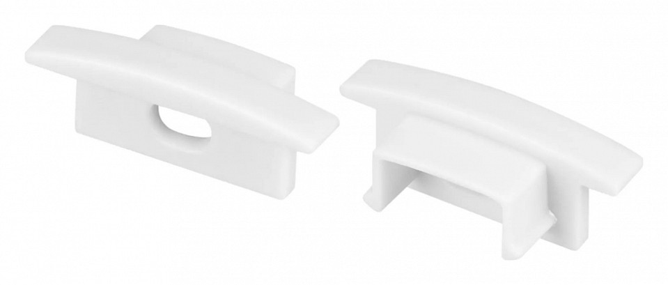 Набор заглушек для профиля с отверстием arlight line 044238