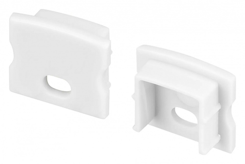 Набор заглушек для профиля с отверстием arlight line 044260