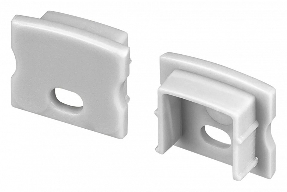 Набор заглушек для профиля с отверстием arlight line 044263