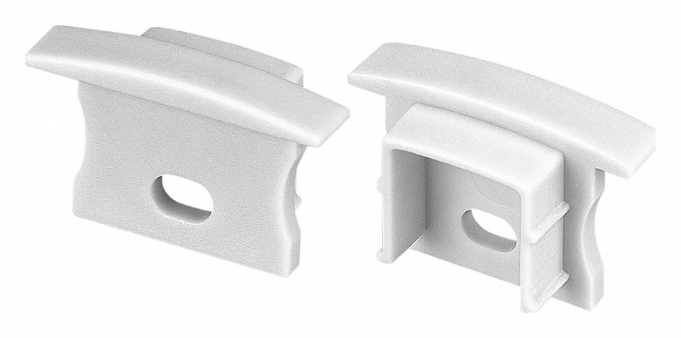 Набор заглушек для профиля с отверстием arlight line 044269