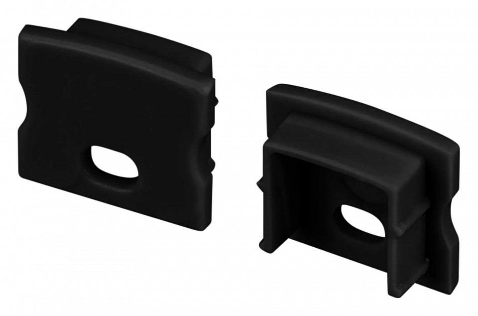 Набор заглушек для профиля с отверстием arlight line 044277