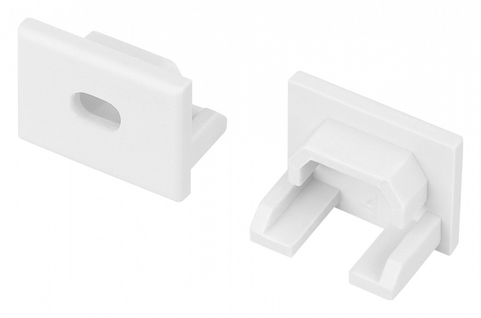 Заглушка для профиля с отверстием arlight pds 044326