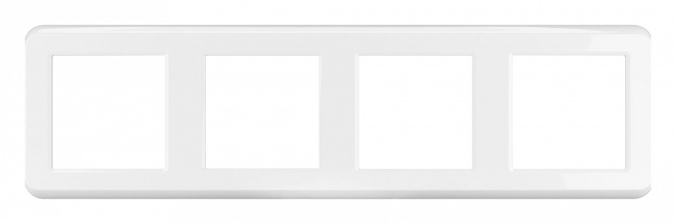 Рамка на 4 поста arlight frm 045187