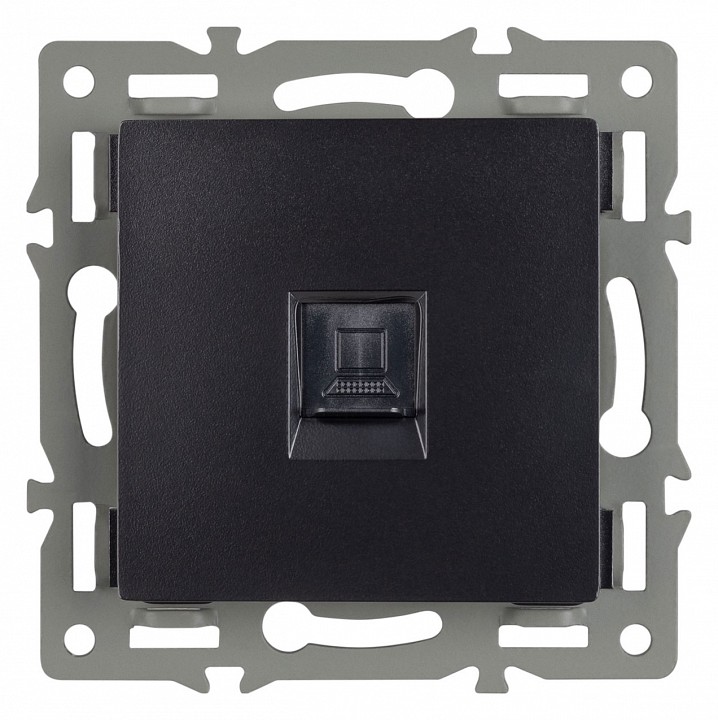 Розетка ethernet rj-45 и со шторками, Без рамки arlight sct 045334