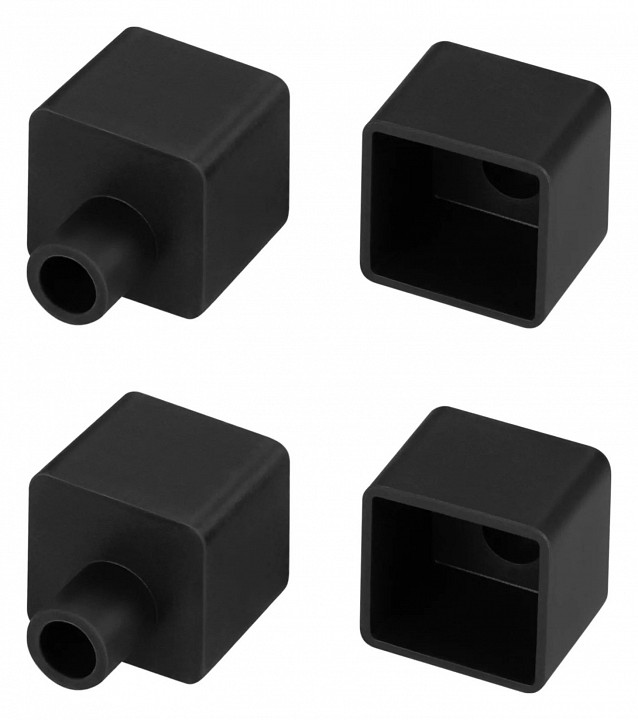 Заглушка для профиля с отверстием arlight wph-flex 045873