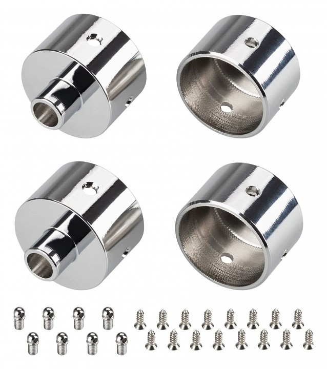 Заглушка для профиля с отверстием arlight wph-flex 046102