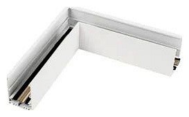 Соединитель угловой l-образный для треков накладных arlight mag-45 046605