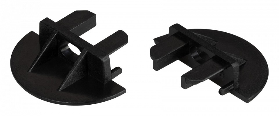 Заглушка для профиля с отверстием arlight mic 047224