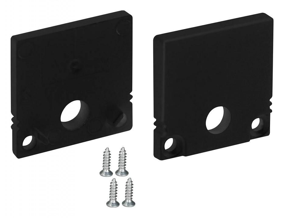 Набор заглушек для профиля с отверстием arlight sl-slim 047637