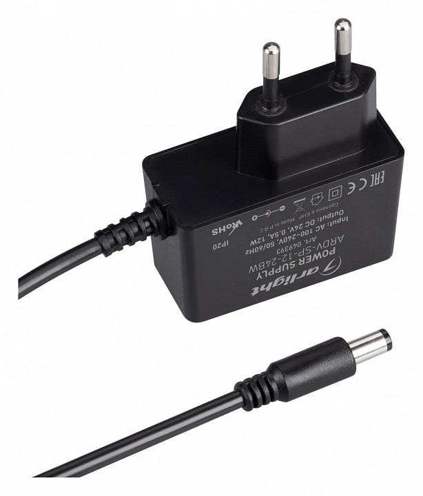 Блок питания с проводом arlight ardv 049393