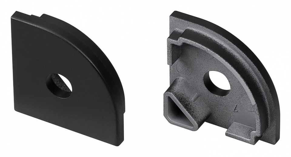 Набор заглушек для профиля с отверстием arlight sl-kant-h20 049405