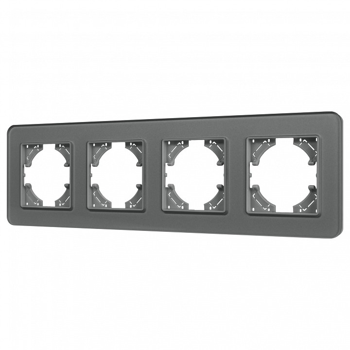 Рамка на 4 поста arlight omali 049702