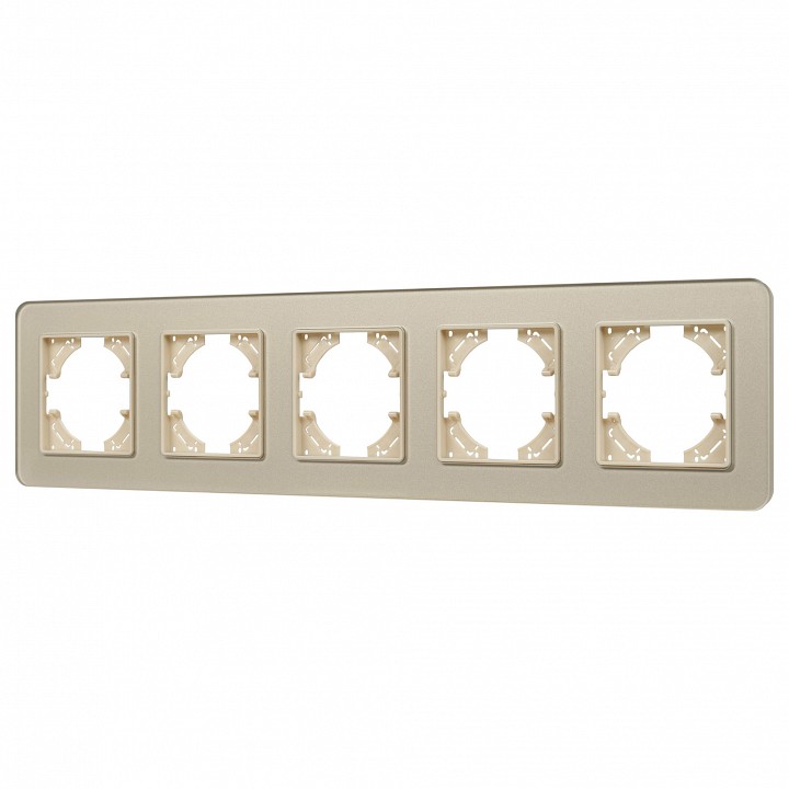 Рамка на 5 постов arlight omali 049707