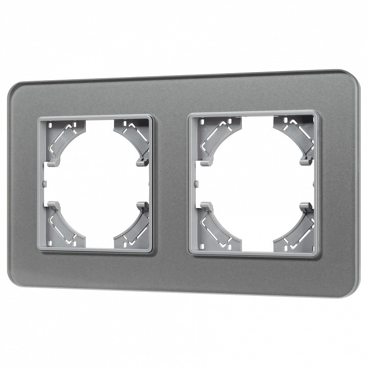 Рамка на 2 поста arlight omali 049710