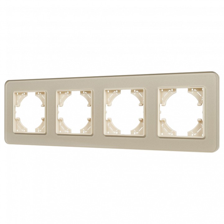 Рамка на 4 поста arlight omali 049719