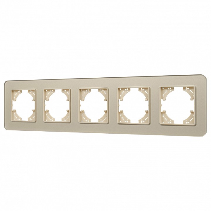 Рамка на 5 постов arlight omali 049723