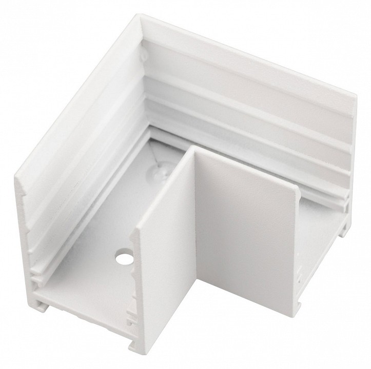 Соединитель угловой l-образный для треков накладных arlight mag 050230