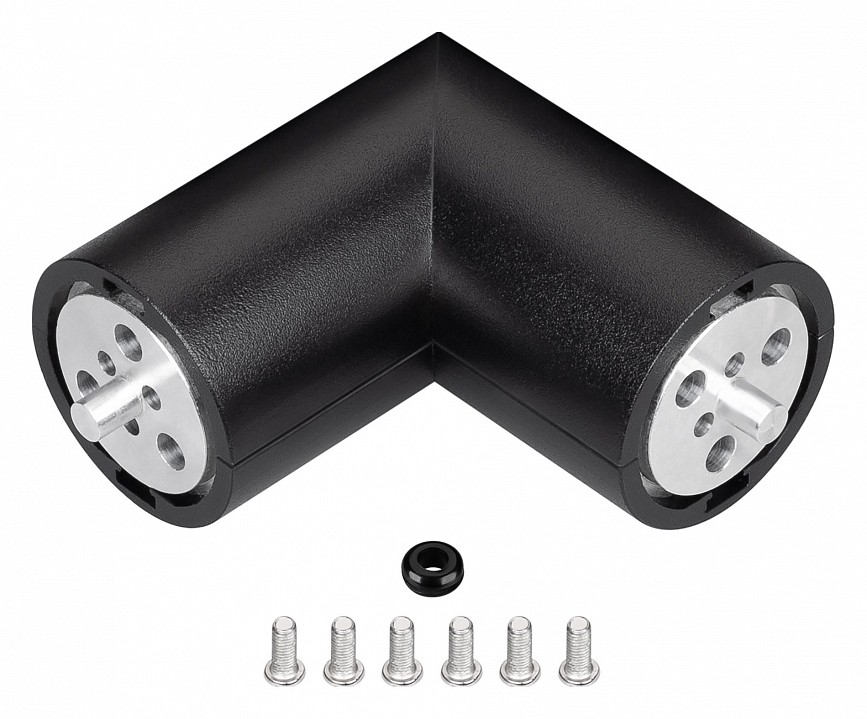 Соединитель угловой l-образный накладной arlight round 050543