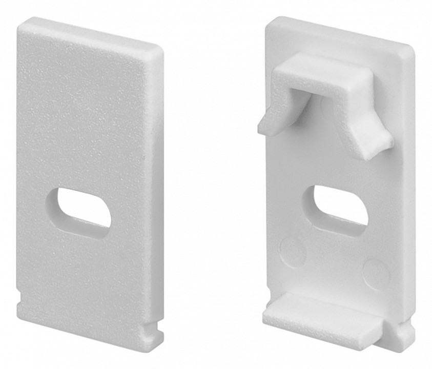Набор заглушек для профиля с отверстием arlight line 053910