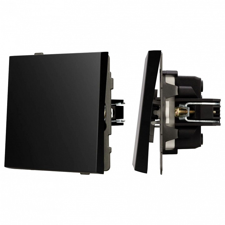 Выключатель проходной одноклавишный без рамки arlight swt 054041