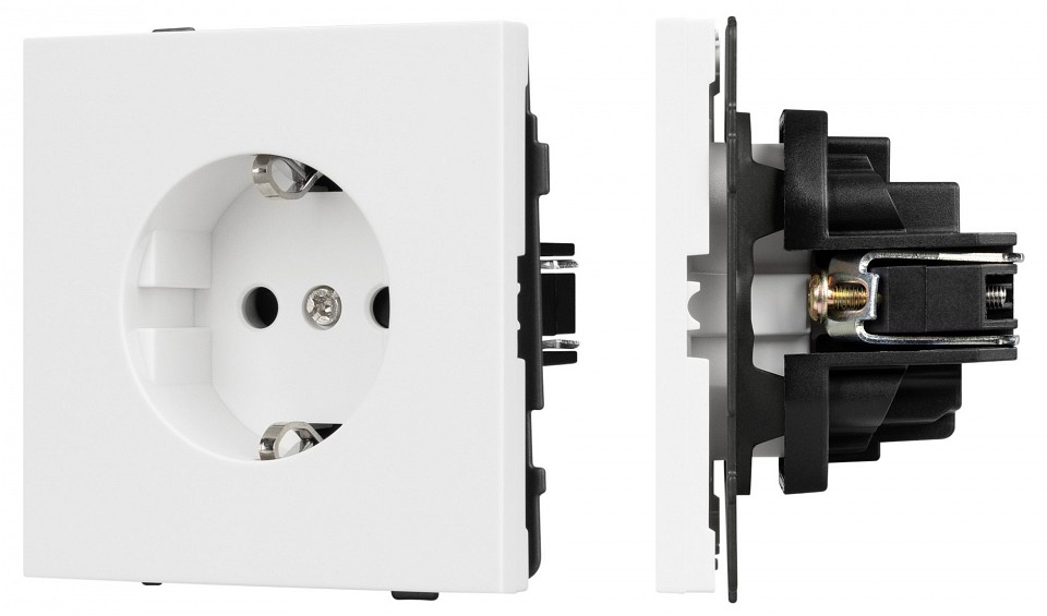Розетка с заземлением, Без рамки arlight sct-tendo 054078