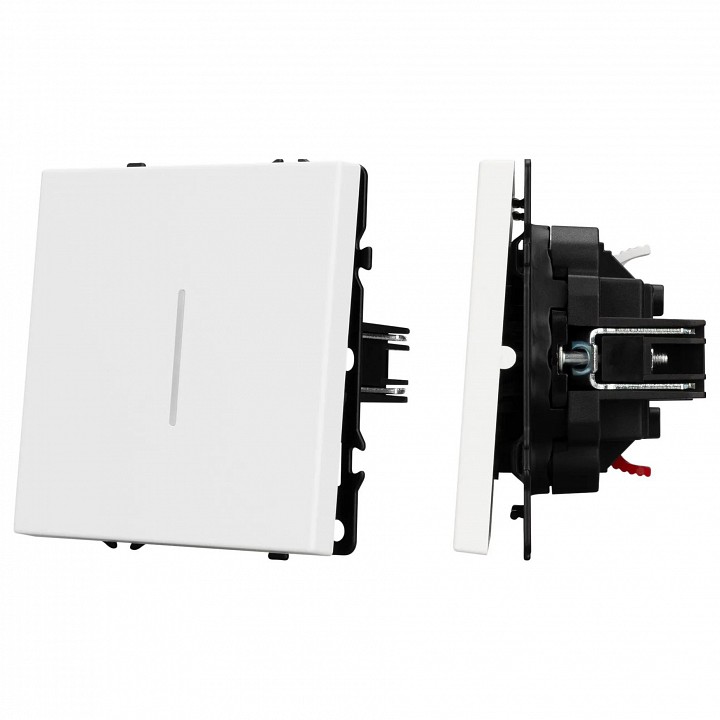 Выключатель одноклавишный без рамки arlight swt 054232