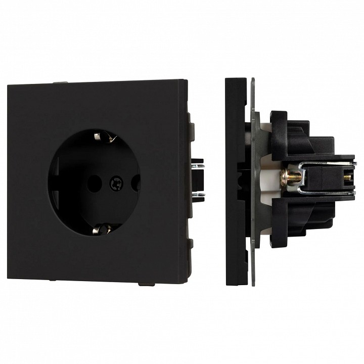 Розетка с заземлением, Без рамки arlight sct 054277