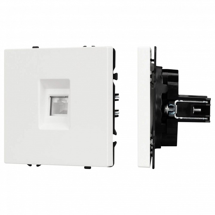 Розетка ethernet rj-45 без рамки arlight sct 054304