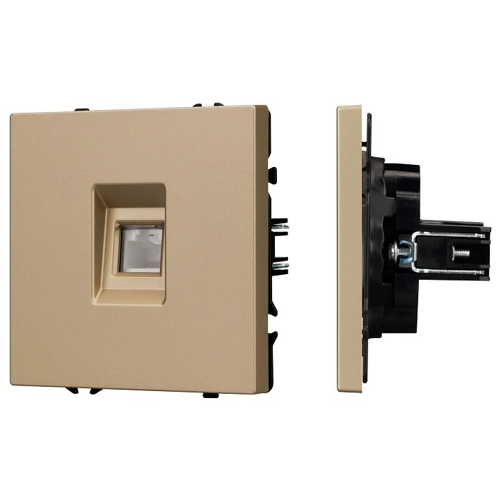 Розетка ethernet rj-45 без рамки arlight sct 054306