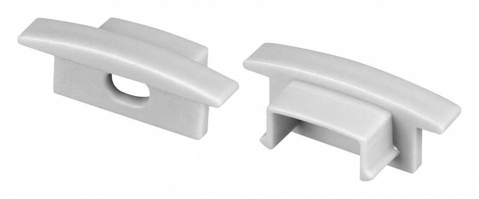 Заглушка для профиля с отверстием arlight line 054383