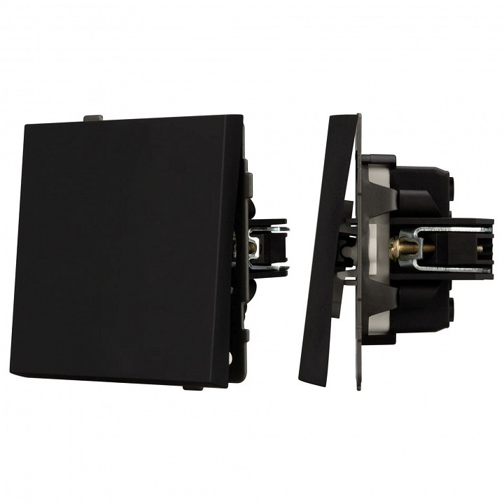 Выключатель проходной одноклавишный без рамки arlight swt 054579