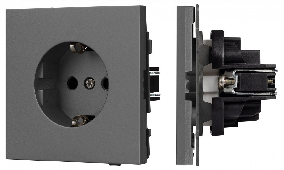 Розетка с заземлением, Без рамки arlight sct-tendo 054640