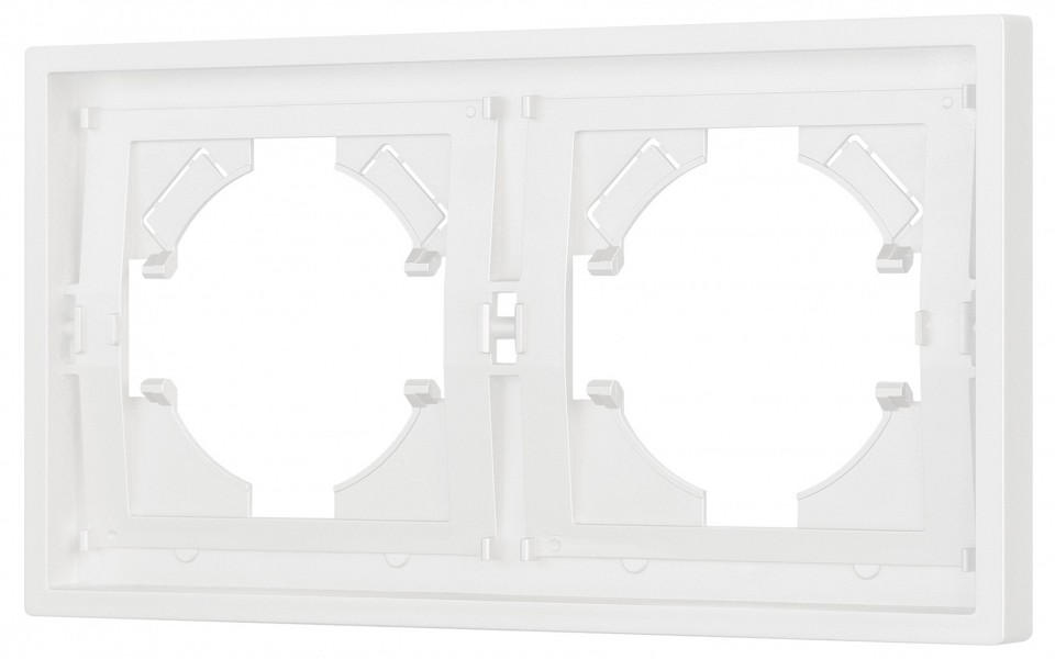 Рамка на 2 поста arlight frm-tendo 054649