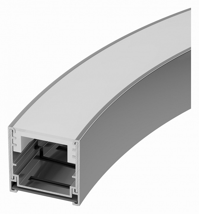 Профиль накладной гибкий arlight line 055738