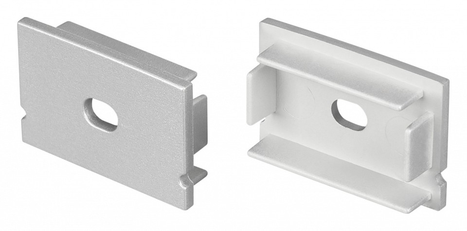 Заглушка для профиля с отверстием arlight line 057058