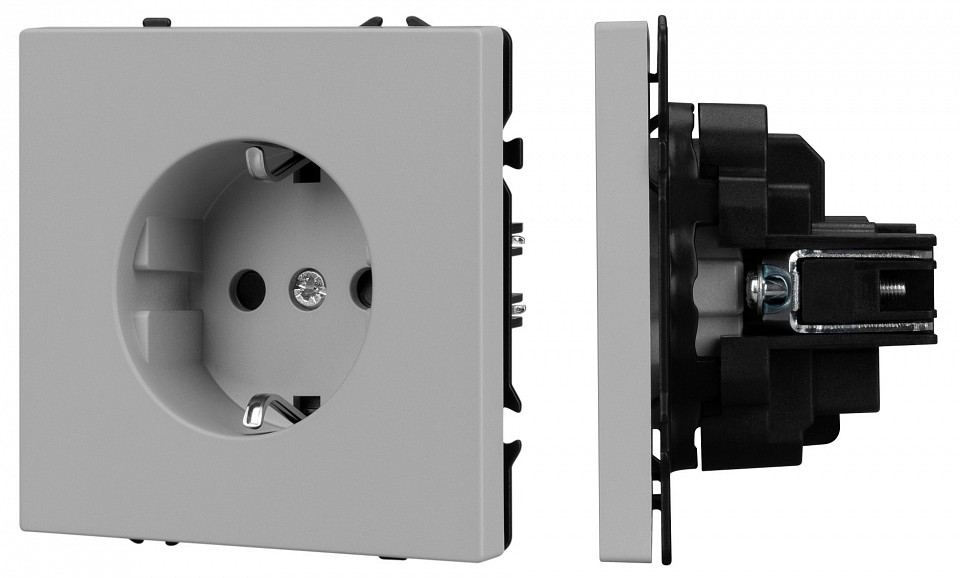 Розетка с заземлением, Без рамки arlight sct-nobe 059453
