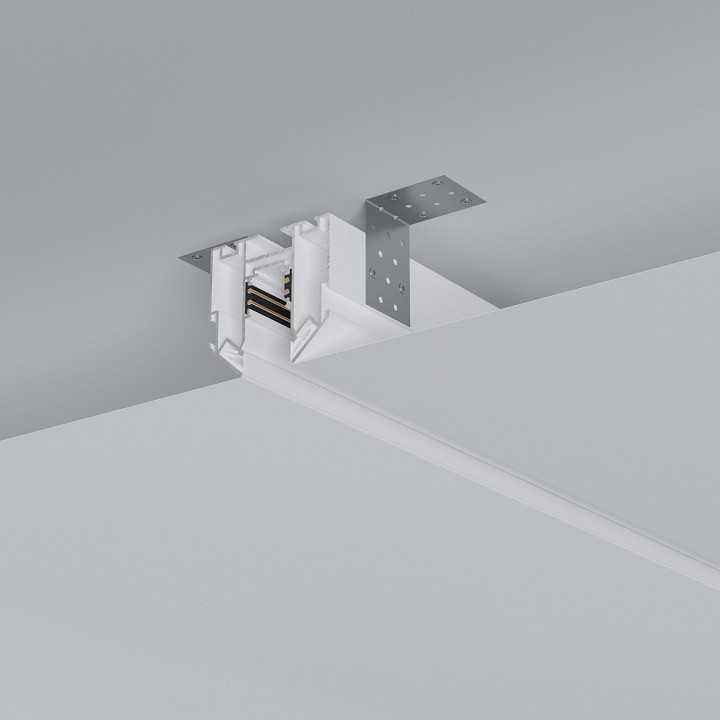 Гарпун для шинопровода в натяжной потолок arlight mag-orient-cover-side-str-2000 059606