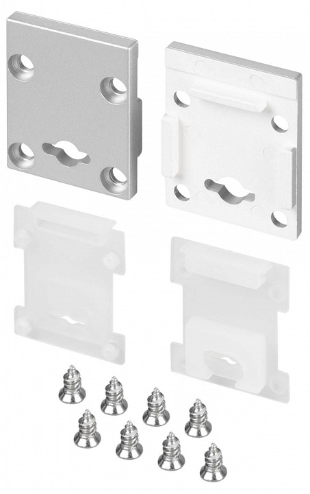 Заглушка для профиля с отверстием arlight floor 062601