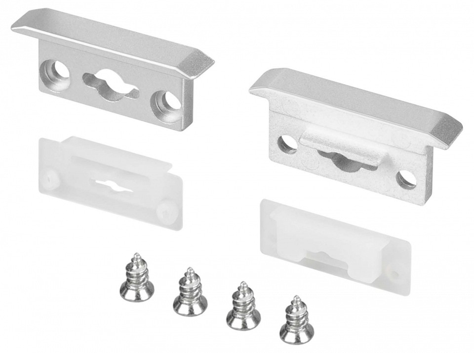 Заглушка для профиля с отверстием arlight floor 062602