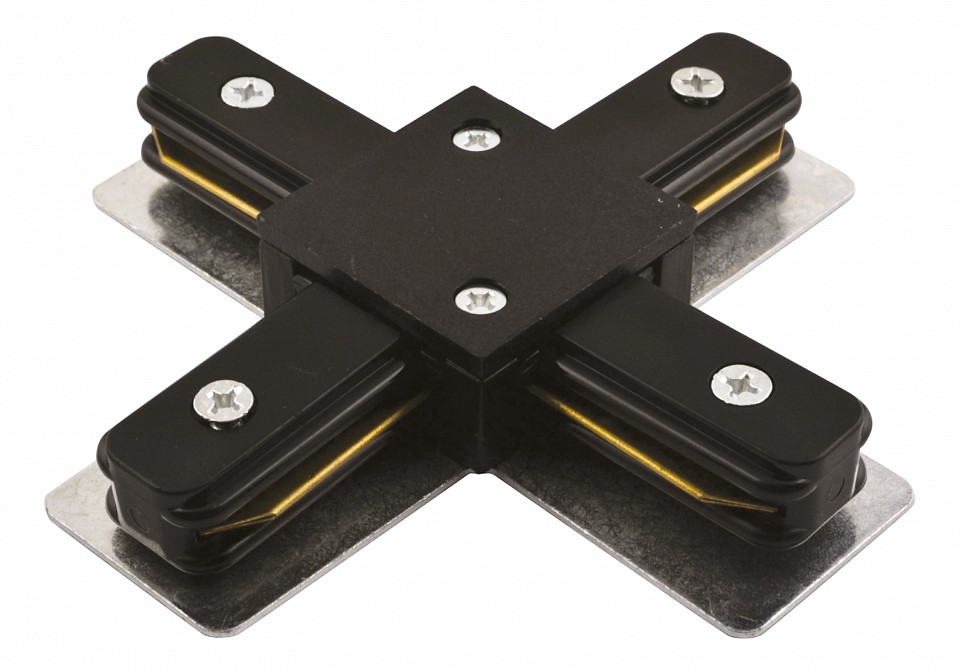 Соединитель с токопроводом x-образный для треков arte lamp track accessories a110006