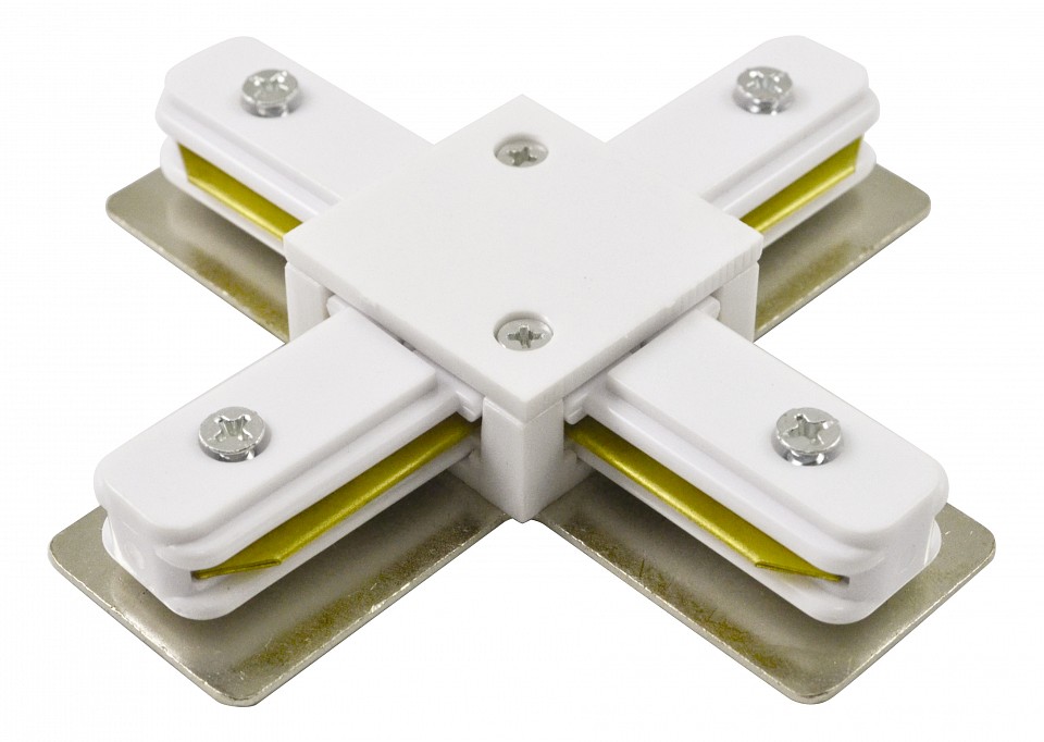 Соединитель с токопроводом x-образный для треков arte lamp track accessories a110033