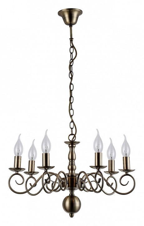 Подвесная люстра arte lamp 1129 a1129lm-7ab