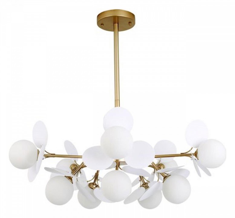 Люстра на штанге arte lamp peacock a1369sp-10sg